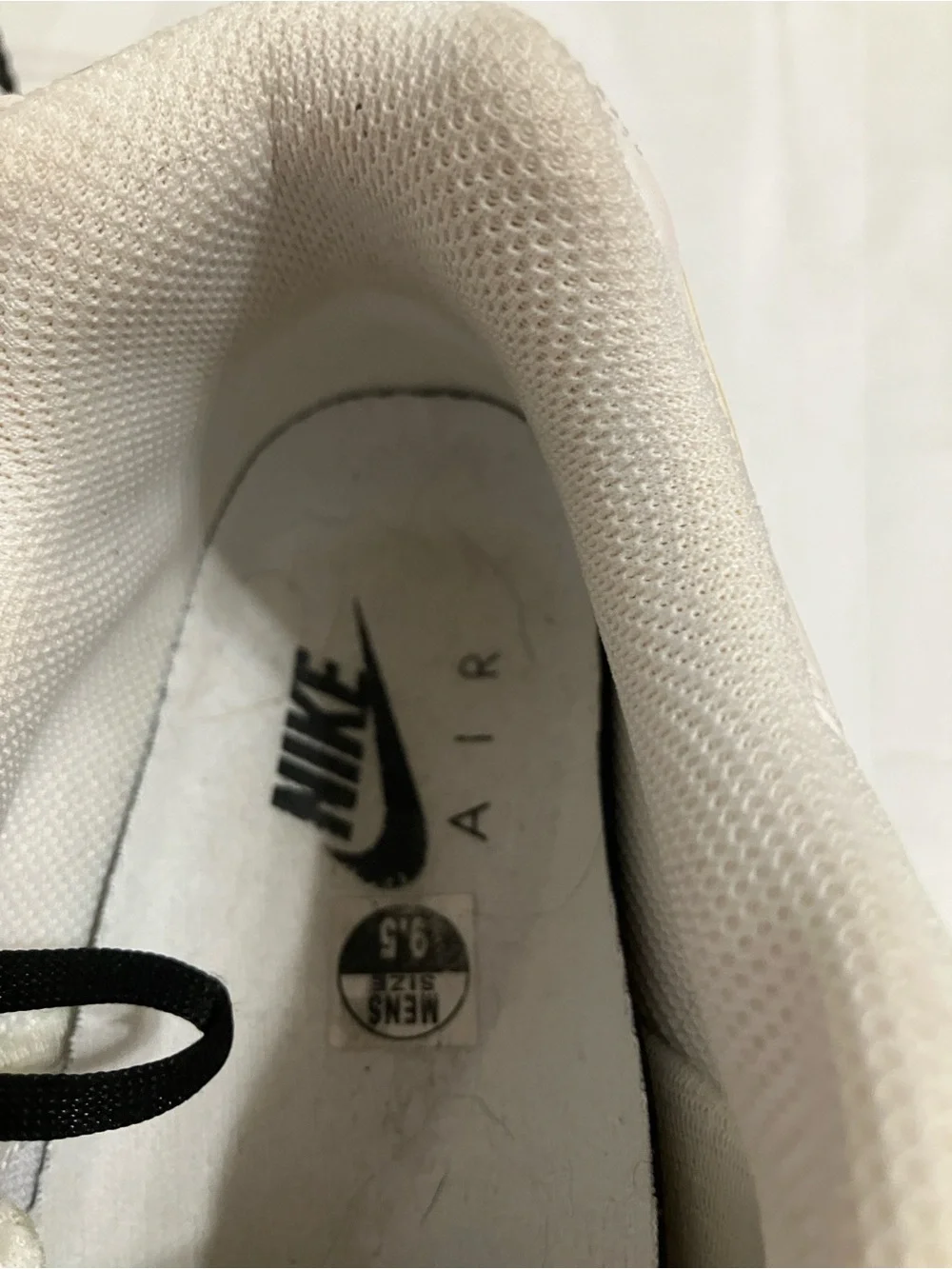 Nike Men's Athletic Shoes White with Black Accents
